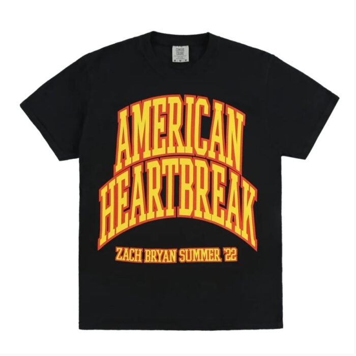 American Heartbreak Summer Tour Black T Shirt1 1