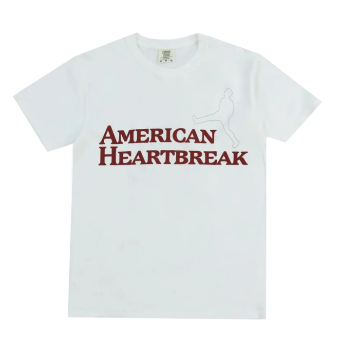 American Heartbreak White T Shirt 1