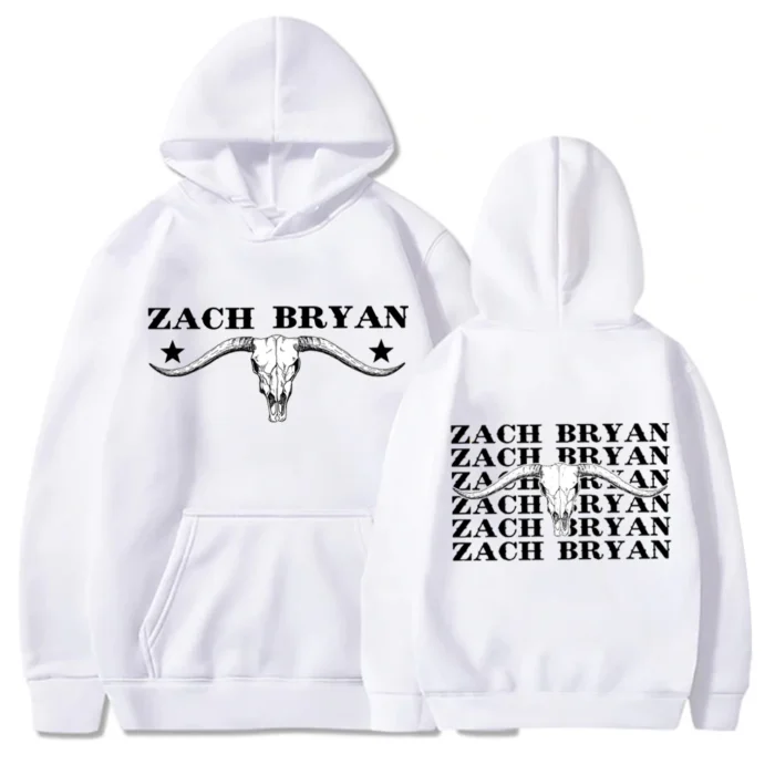 Zach Bryan Hoodie Zach Bryan Bull Skull Hoodie Fan Gifts Gift for Her Him Country Music.jpg 1