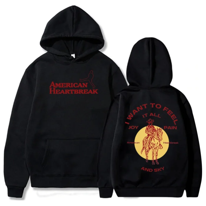 Zach Bryan Music Album Hoodie Zach Bryan American Heartbreak Hoodie Zach Bryan Merch Unisex Pullover Tops.jpg 1 1